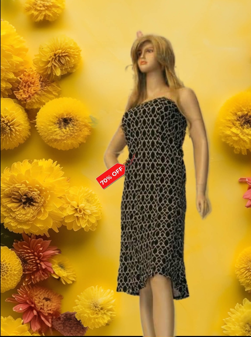 پیراهن دکلته کلوش زنانه