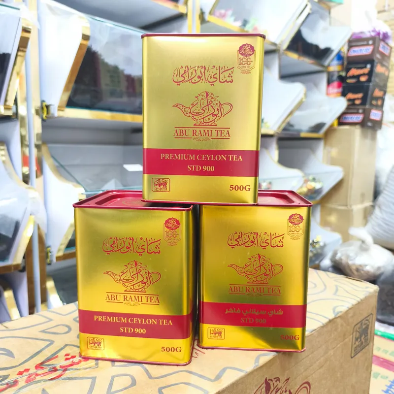 چای سعدالدین فاخر سیلان طلایی اصل 500 گرمی