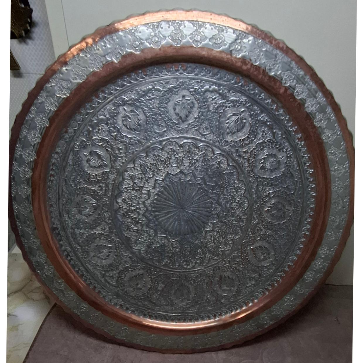 سینی قلم کاری قدیمی