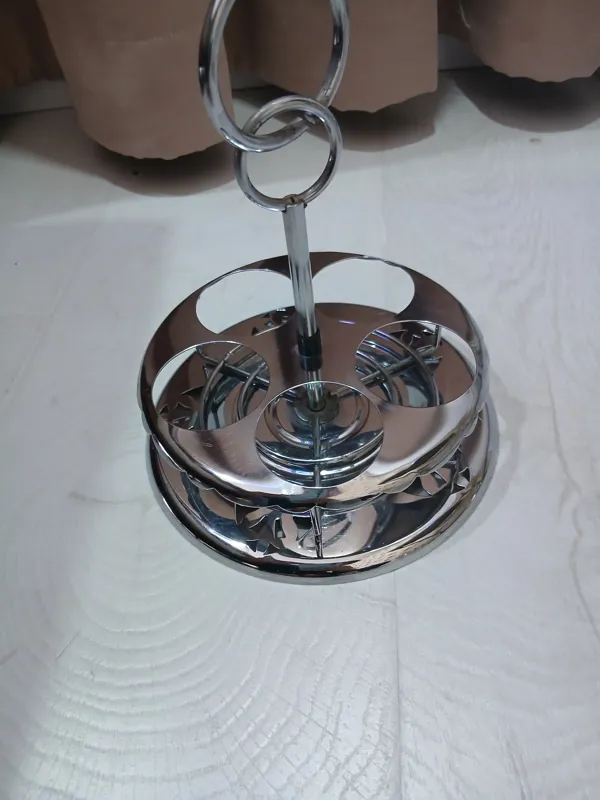 استند چرخشی سیلور نمکدان قدیمی