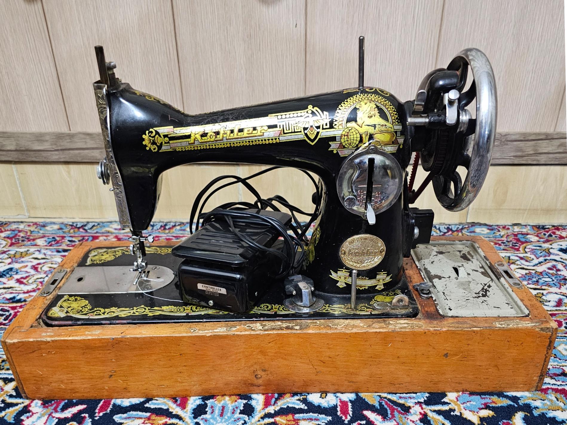 چرخ خیاطی کهلر حداقل 70 سال