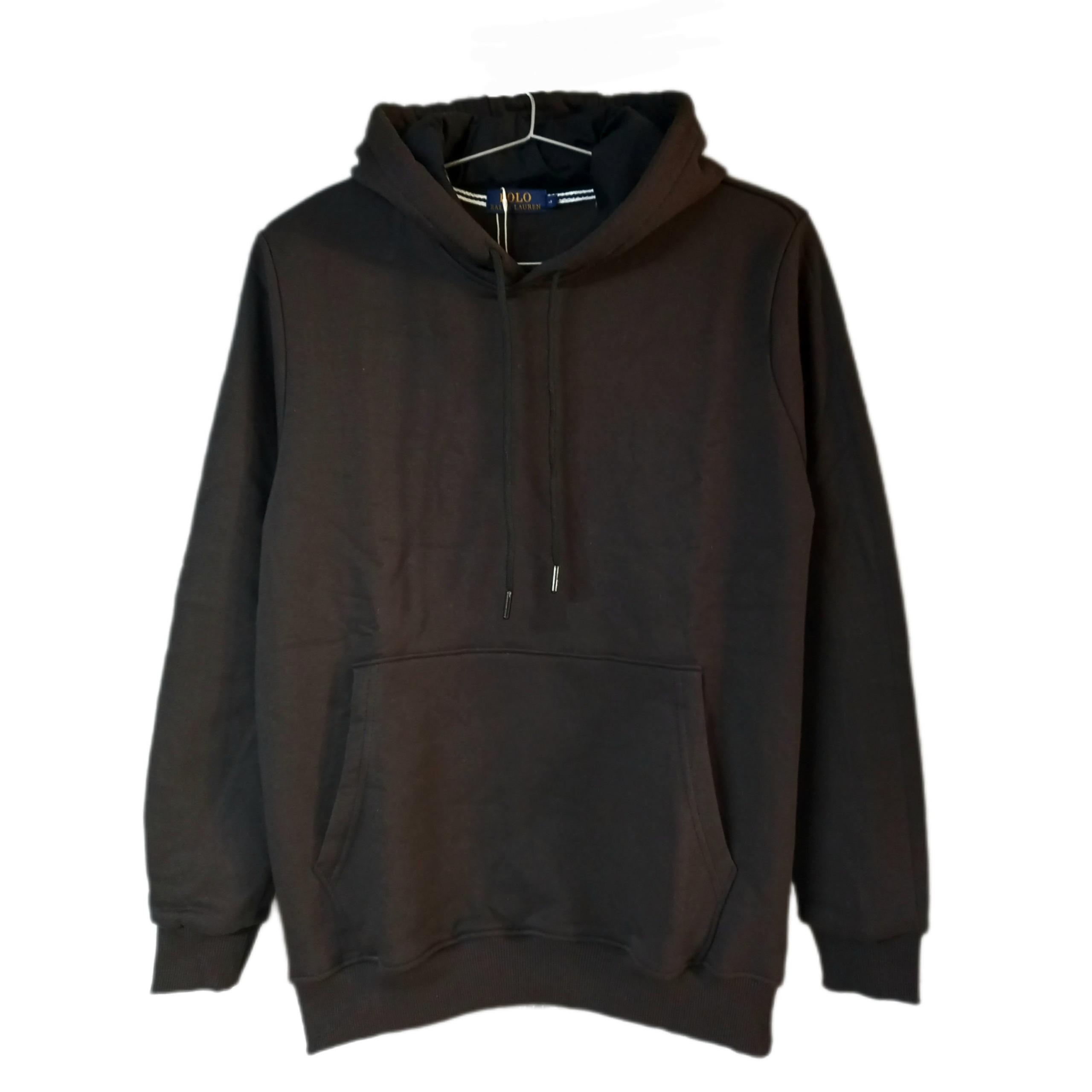 هودی مردانه بیسیک رنگ قهوه ای سوخته