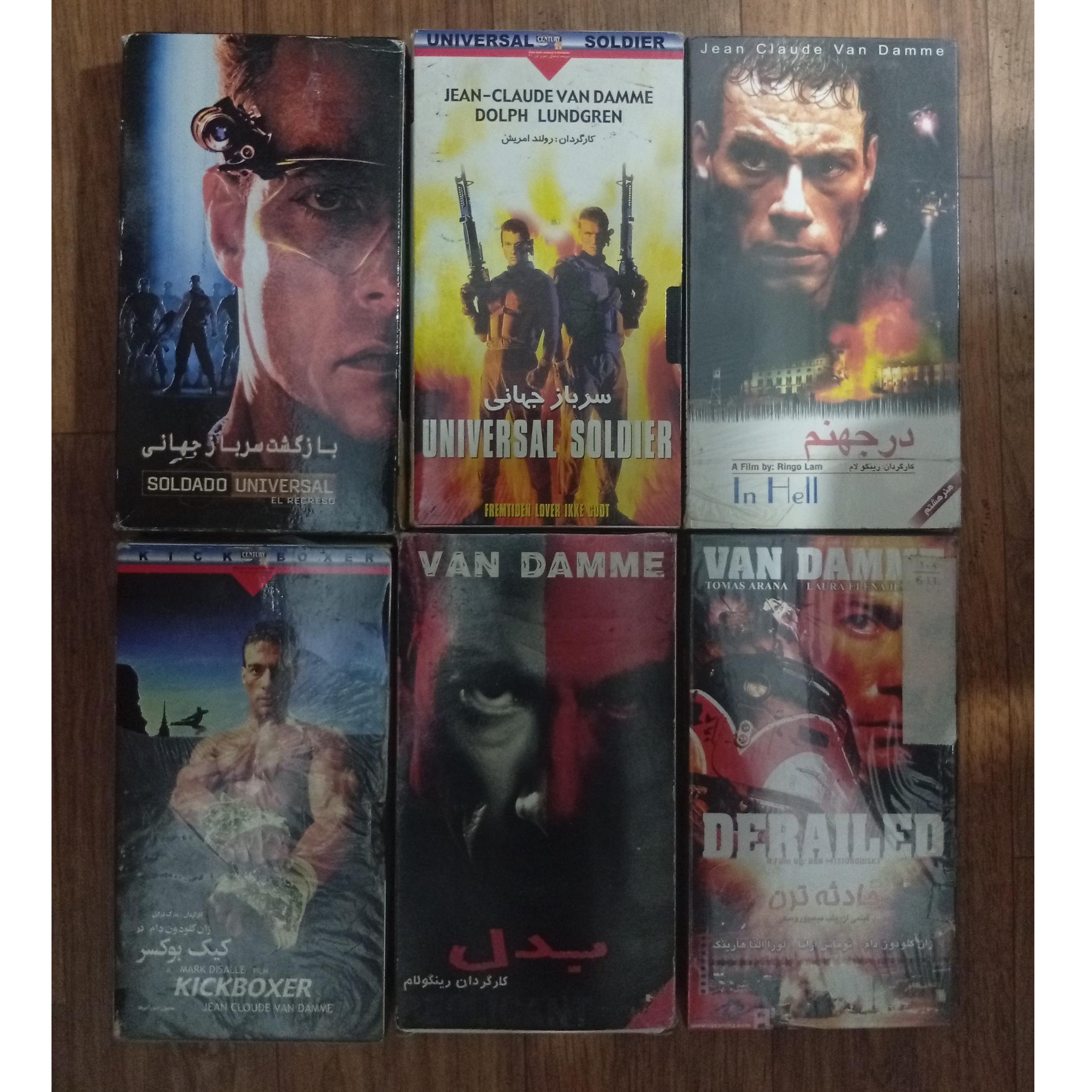 6 عنوان فیلم از فرانکی VHS