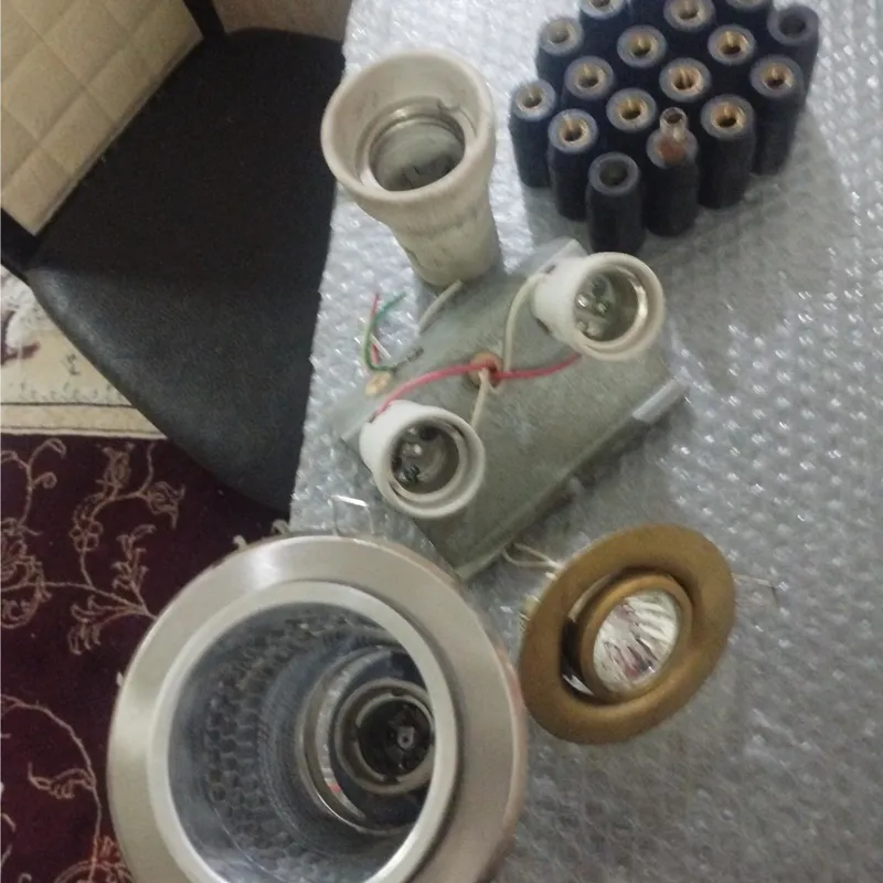 لامپ هالوژن ؤانواع سرپیچ لامپ