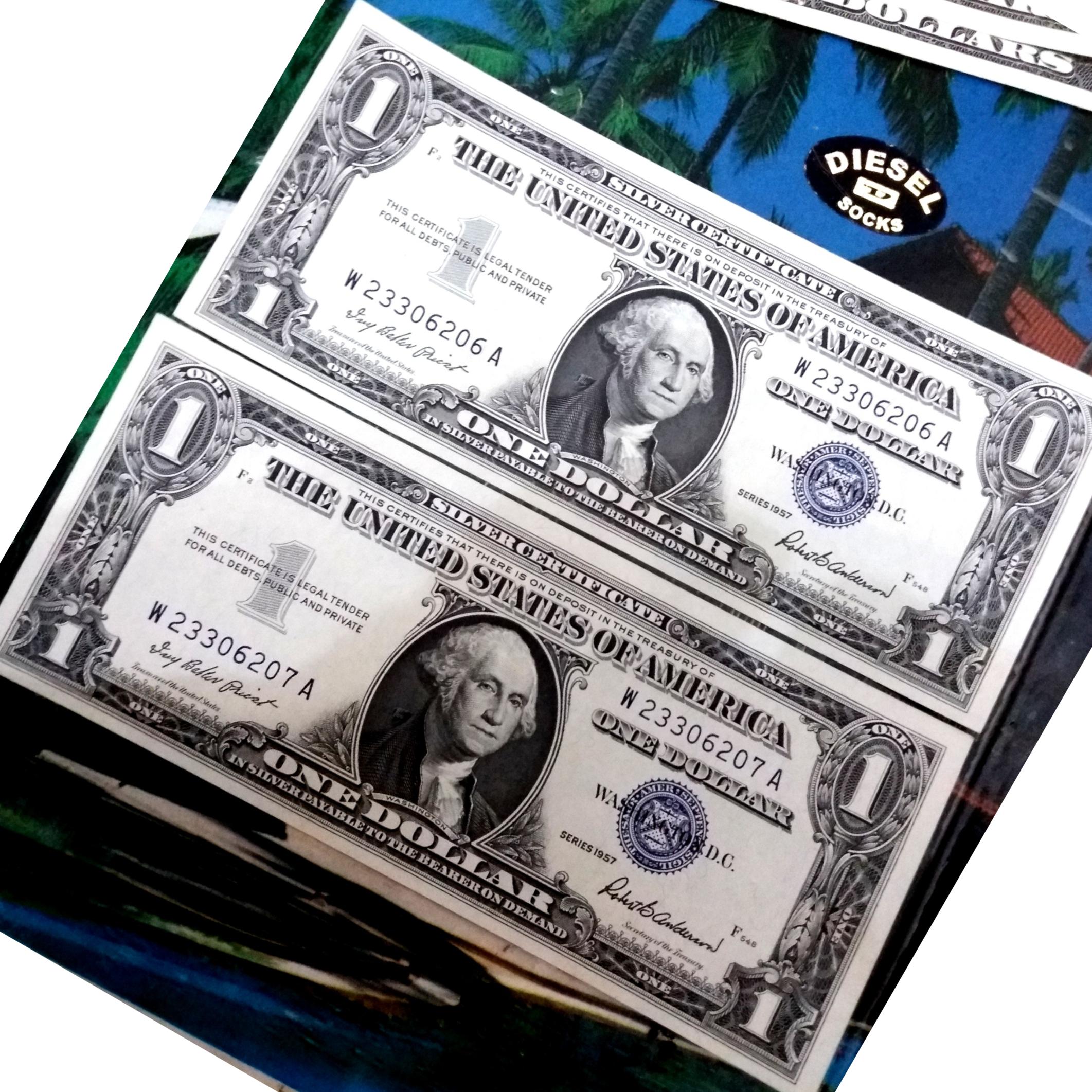 جفت یک دلاری مهرآبی سوپربانکی