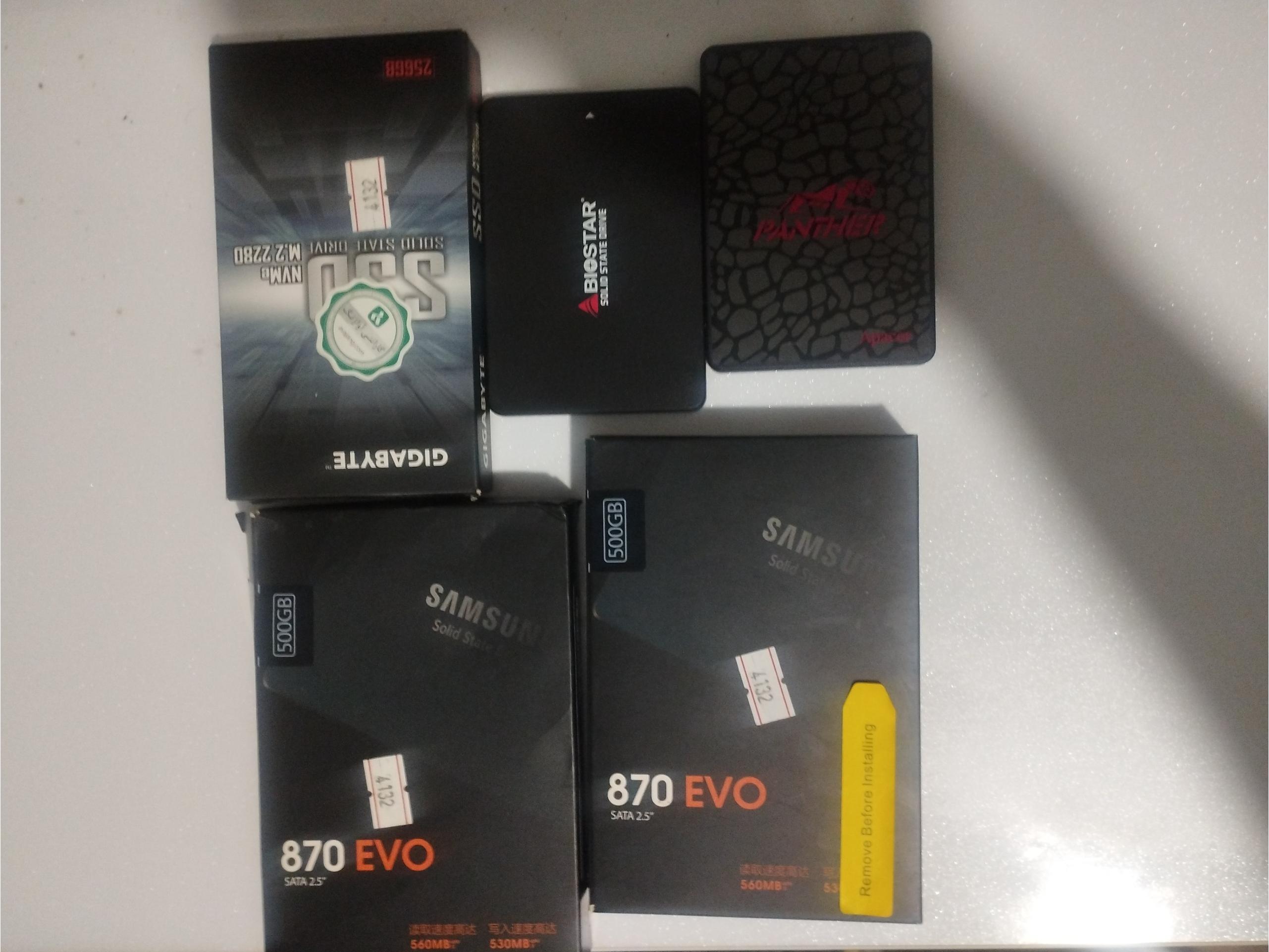 هارد SSD از 240 تا 500 گیگ