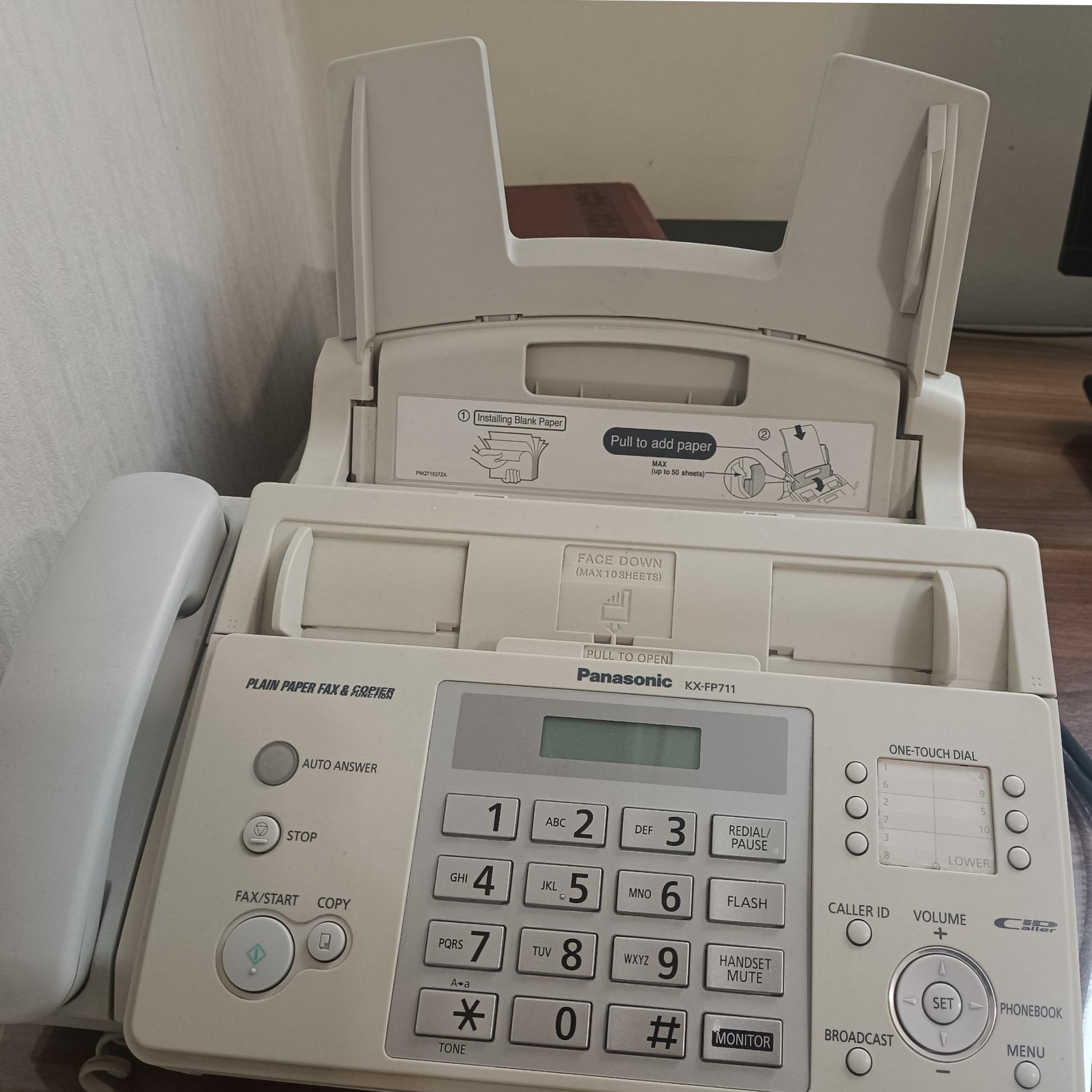 دستگاه تلفن فکس پاناسونیک