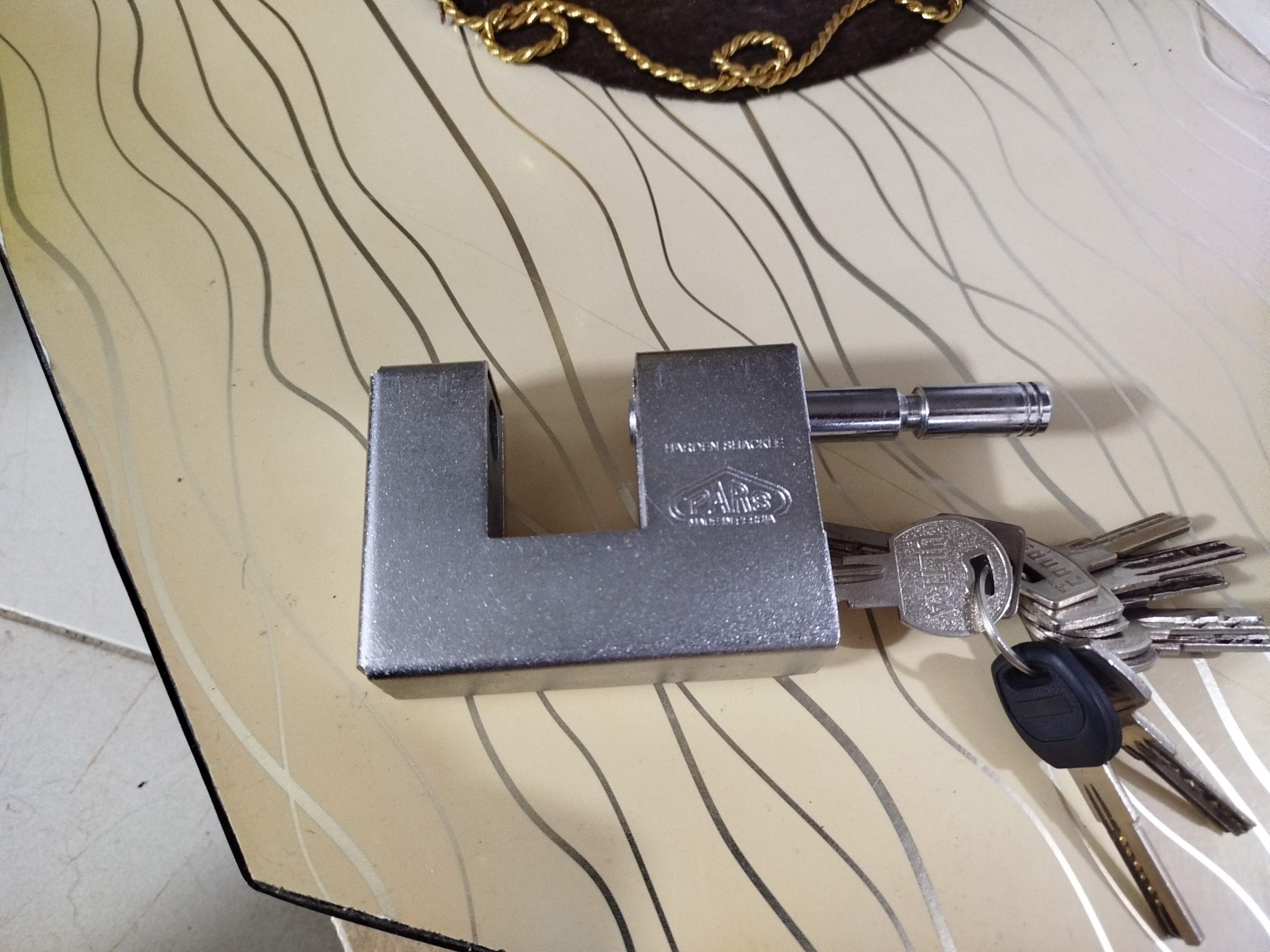 قفل کتابی پارس وکلون نو 2عدد