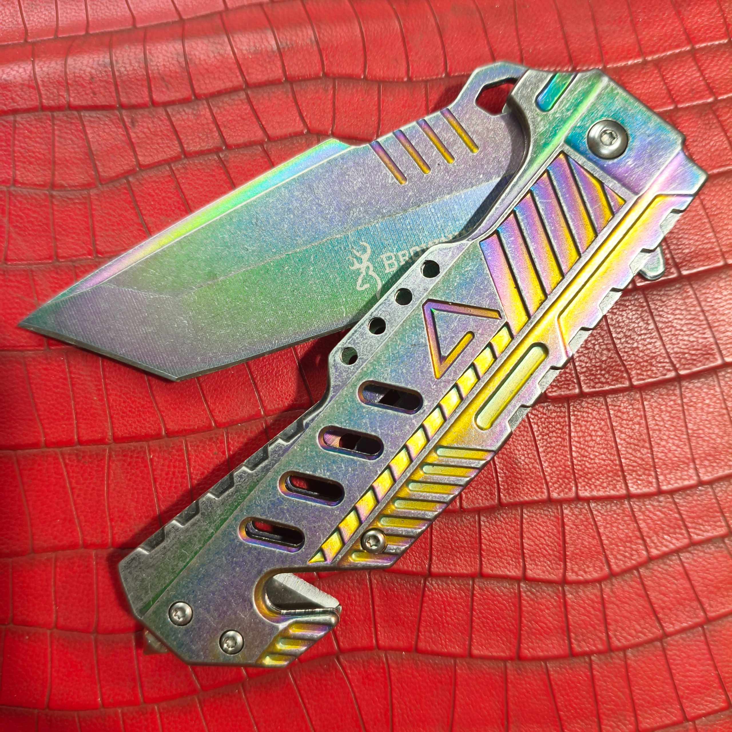 چاقو برونینگ چندرنگ