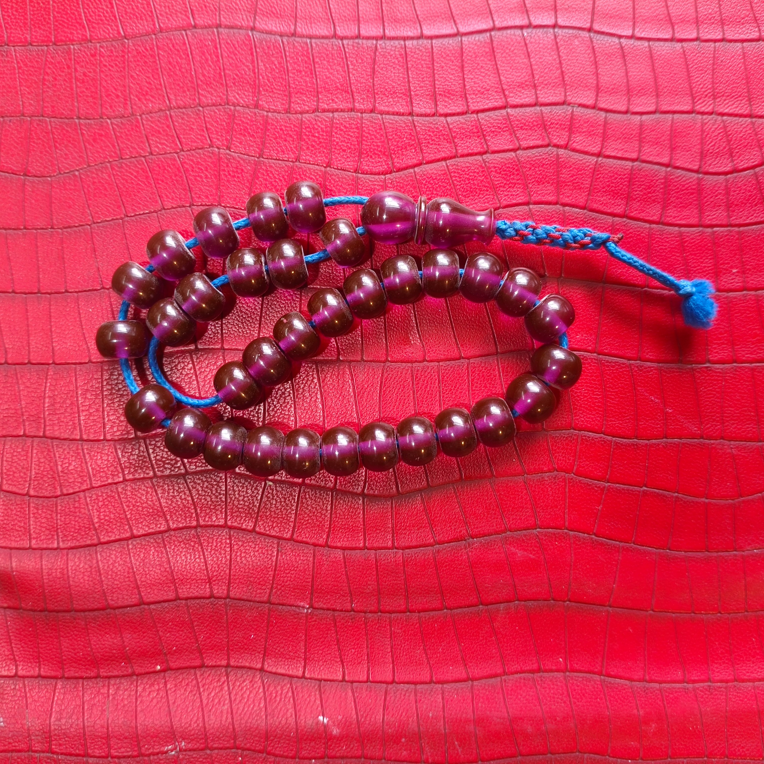 تسبیح 33دانه سندروس بنفش