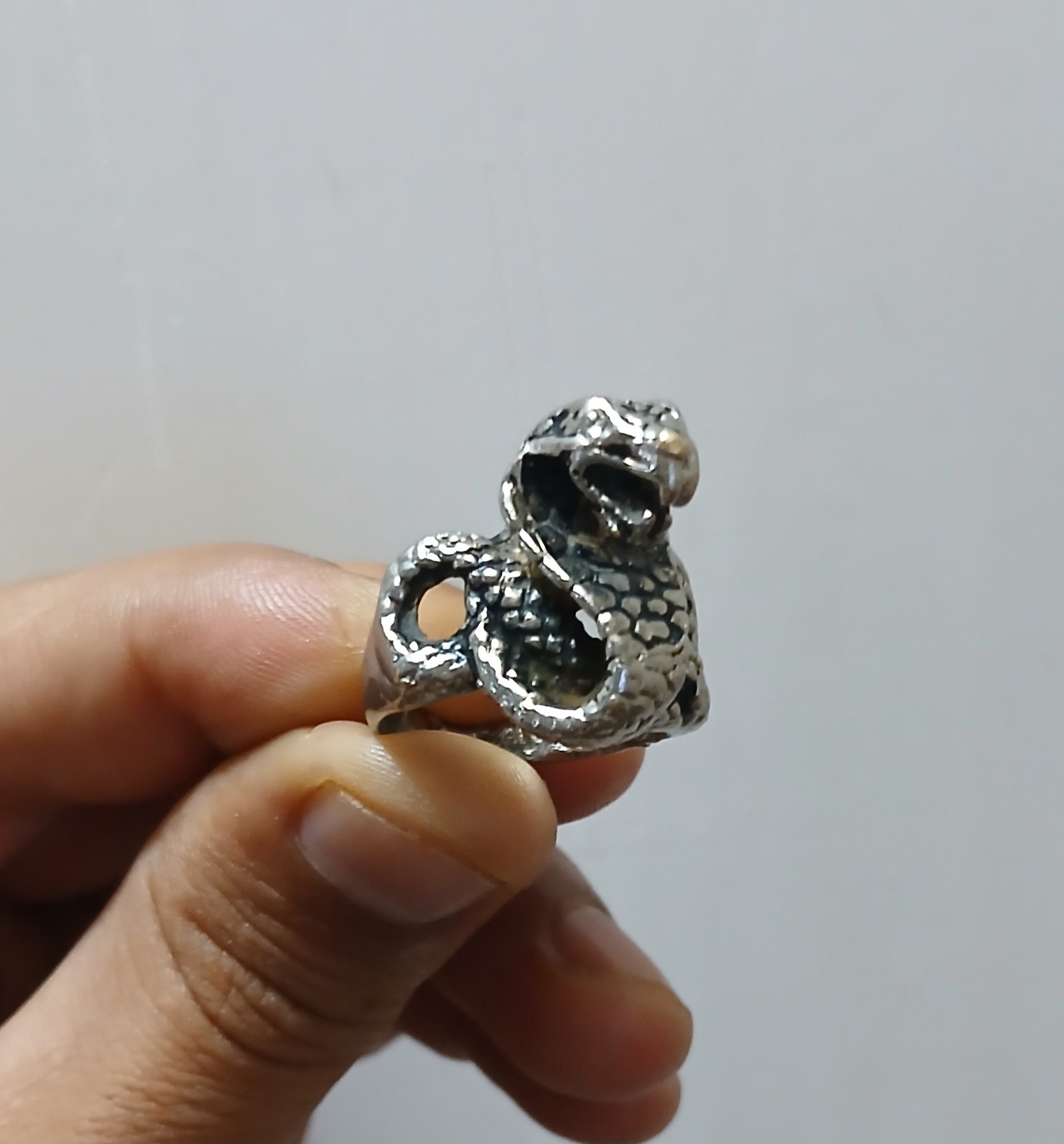 انگشتر طرح مار