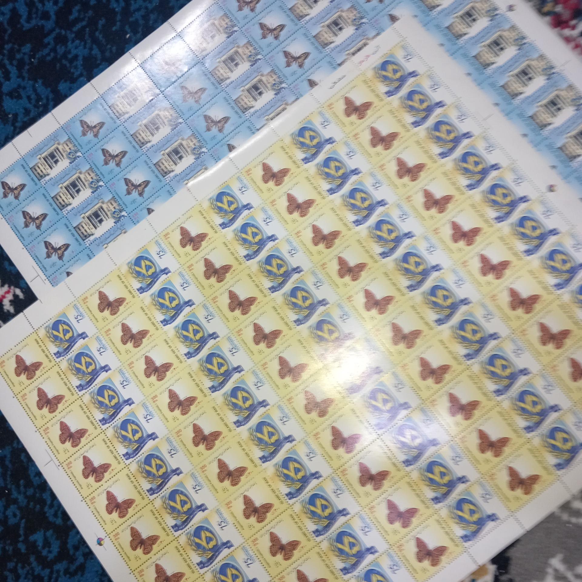 ورق کامل بانک ملی- سال 82-ق ک 600 ت