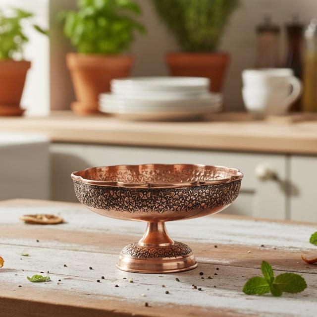 آجیل خوری پایه دار رز گوهر (نانو)