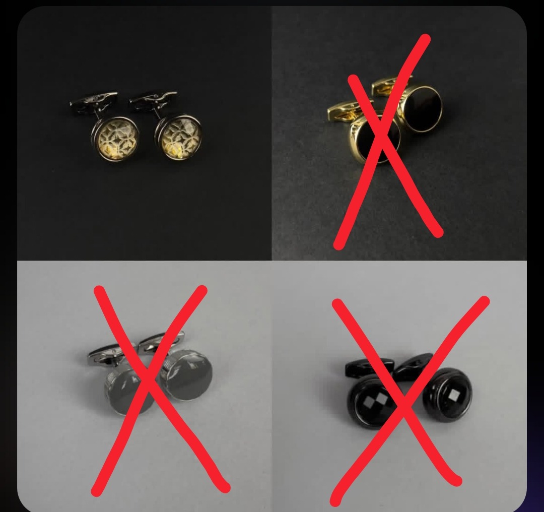 دکمه سر آستین استیل