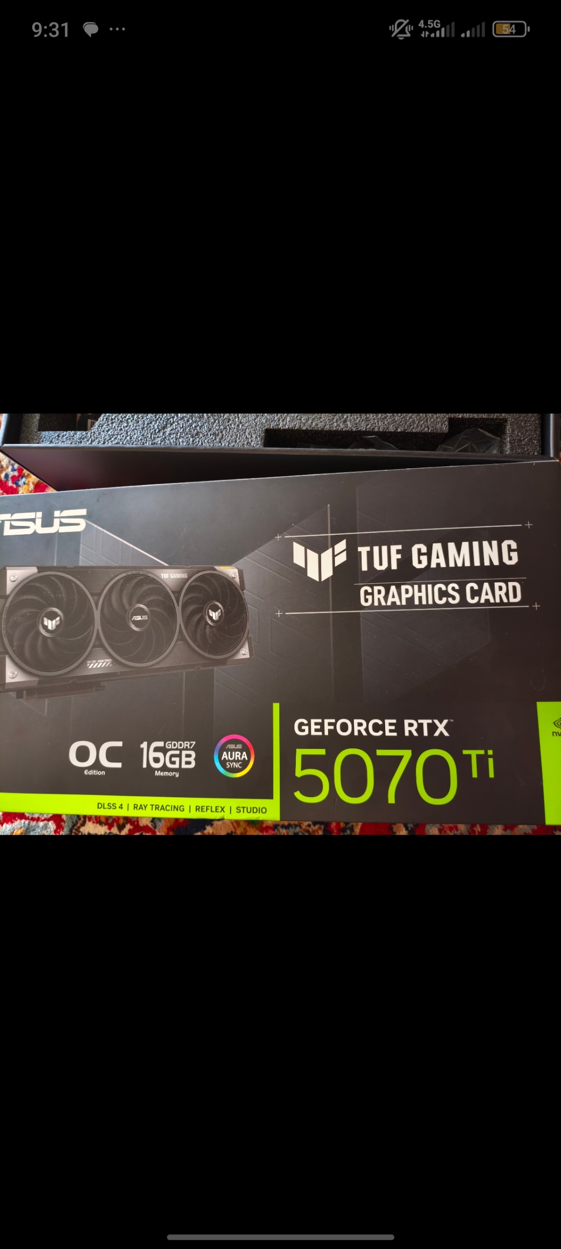 Asus tuf 5070ti
