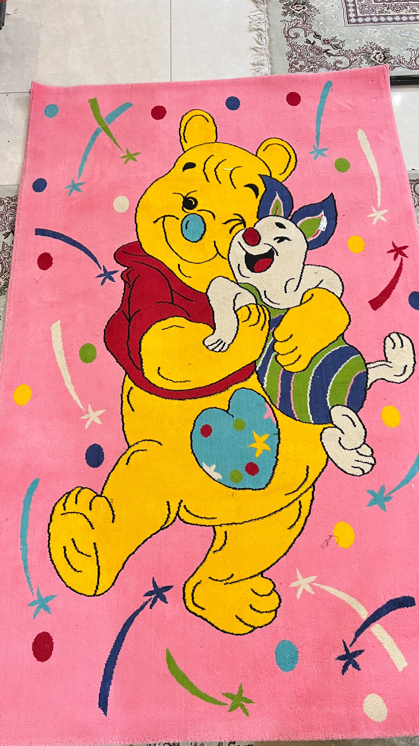 فرش اتاق کودک طرح دار