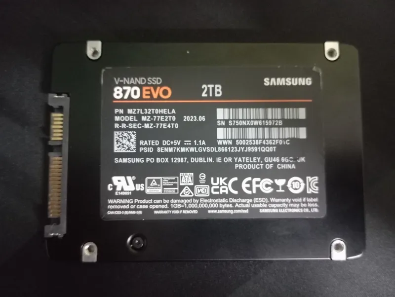 SSD Samsung 2TB