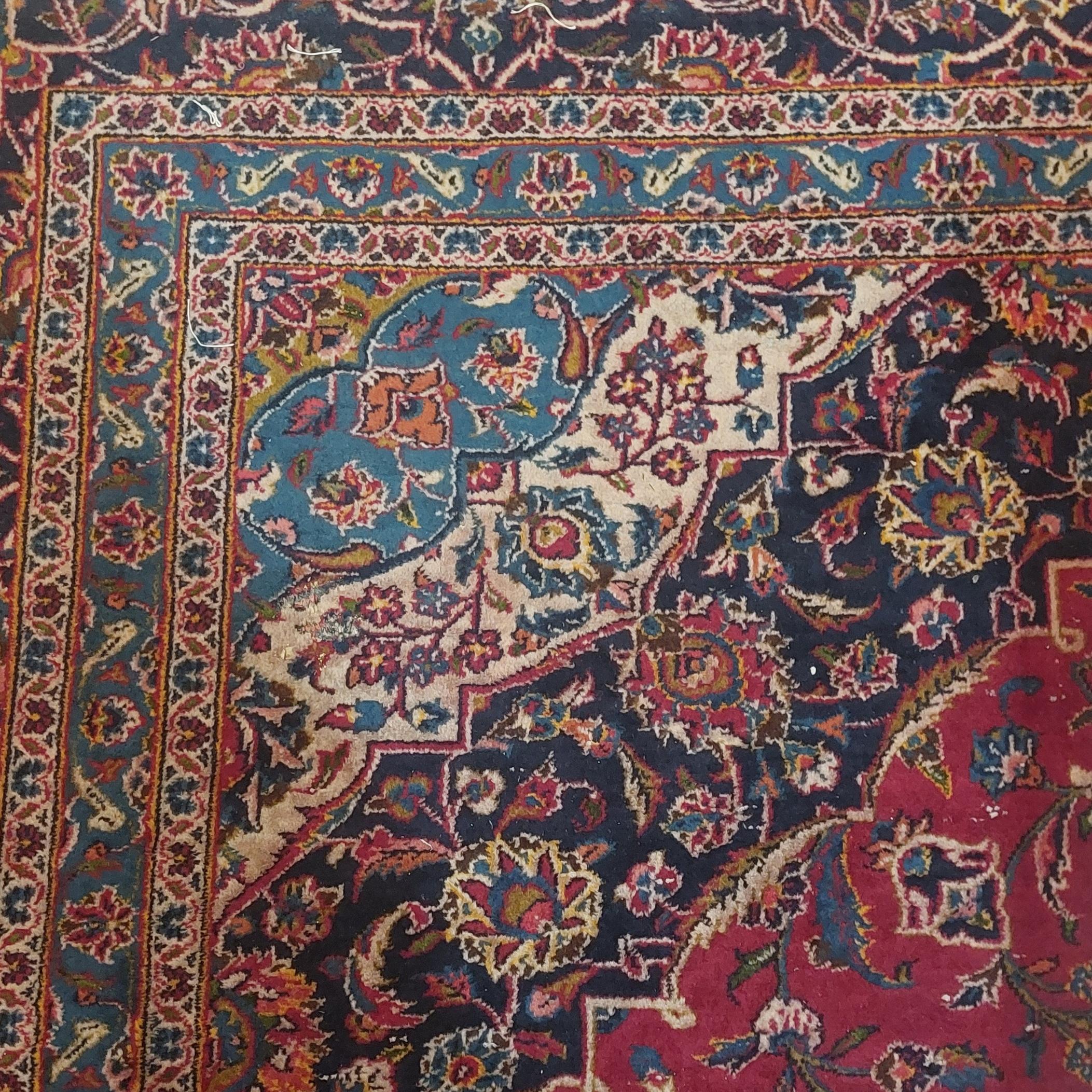 فرش 12 متری قطبی کاشان