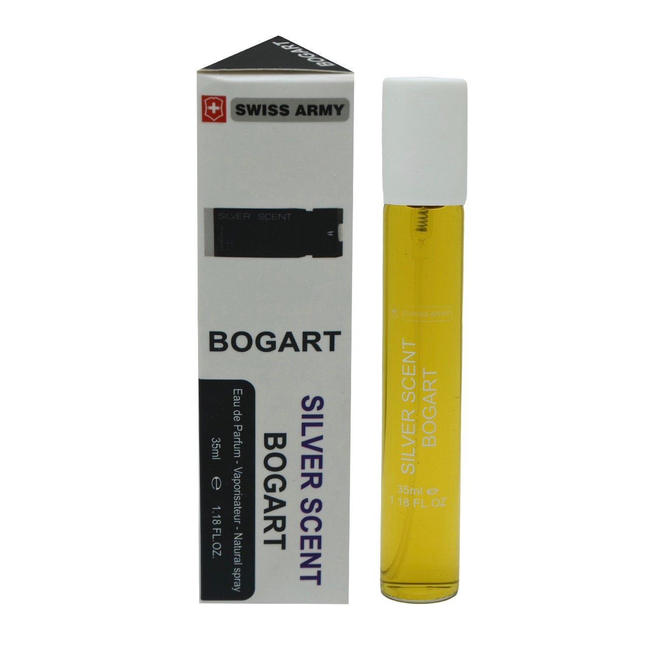 ادکلن مردانه سوییس آرمی مدل سیلورسنت حجم 35 میل