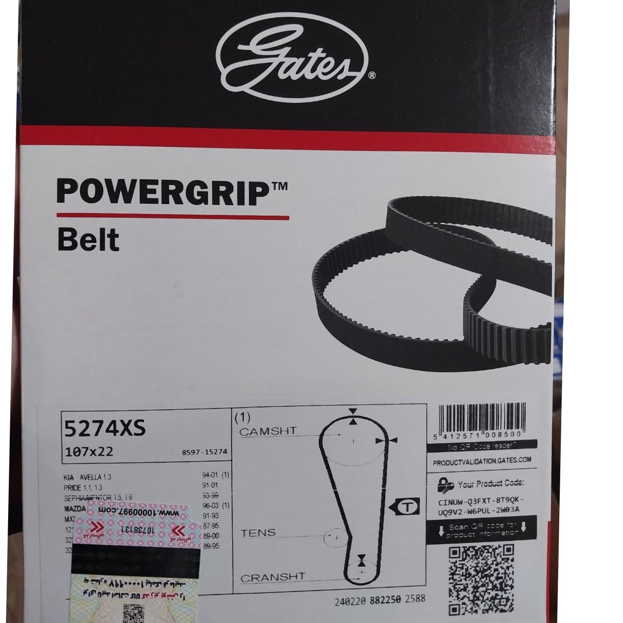 تسمه تایم پاور گریپ اورجینال لیبل هرینگتون کوییک