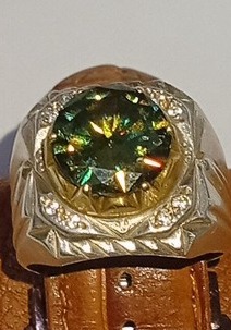 انگشتر مونازایت موزانایت