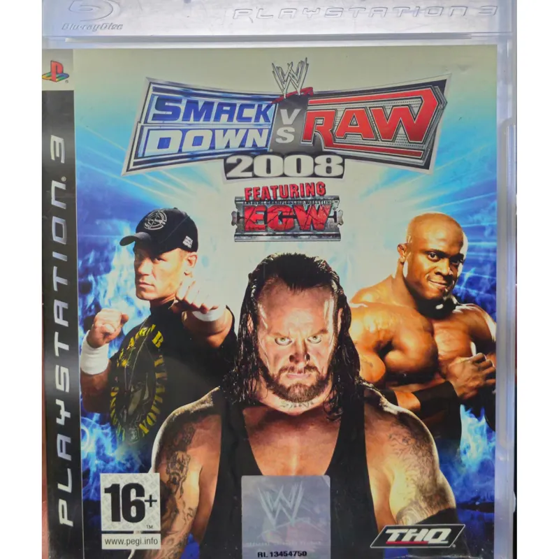 Smack down vs Raw 2008 PS3 نایاب