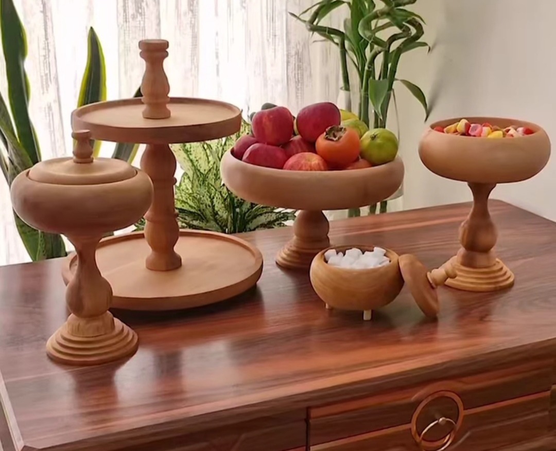 ست پذیرایی چوبی