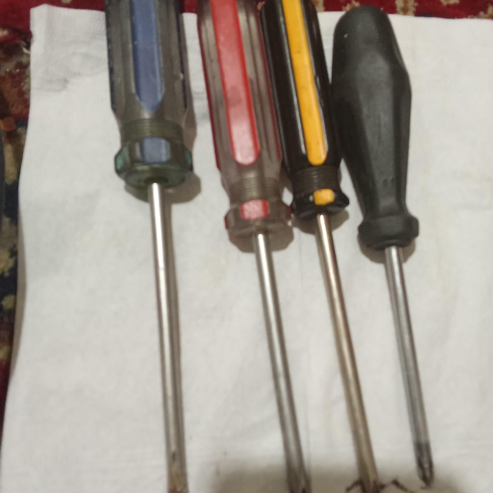 چهار عدد پیچ گوشتی