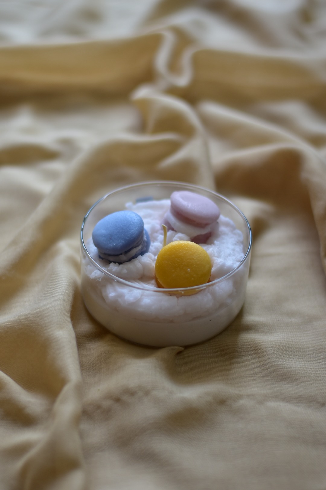 دسر ماکارون رنگی