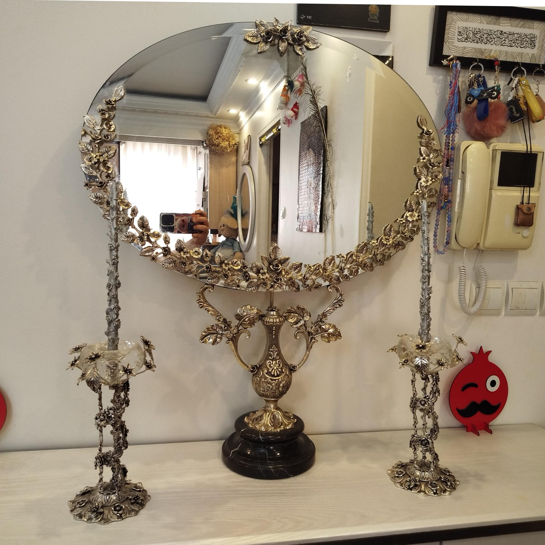 آیینه شمعدان نوعروس