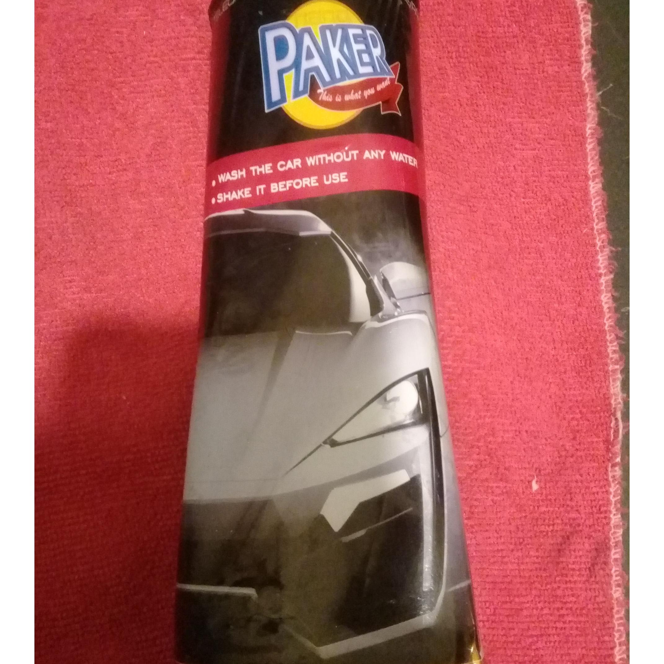 کارواش بدون آب پاکر