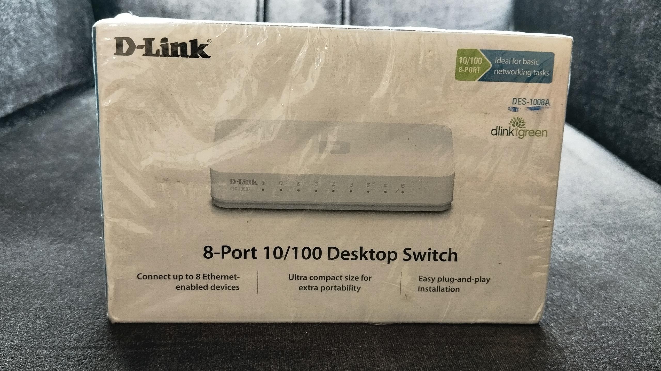  سوئیچ Dlink هشت پورت 100