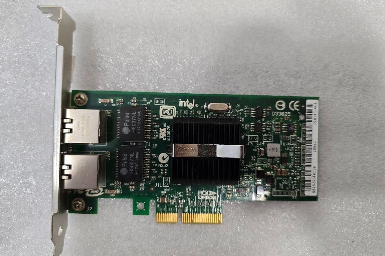 کارت شبکه دو پورت 82576 INTEL PRO 1000