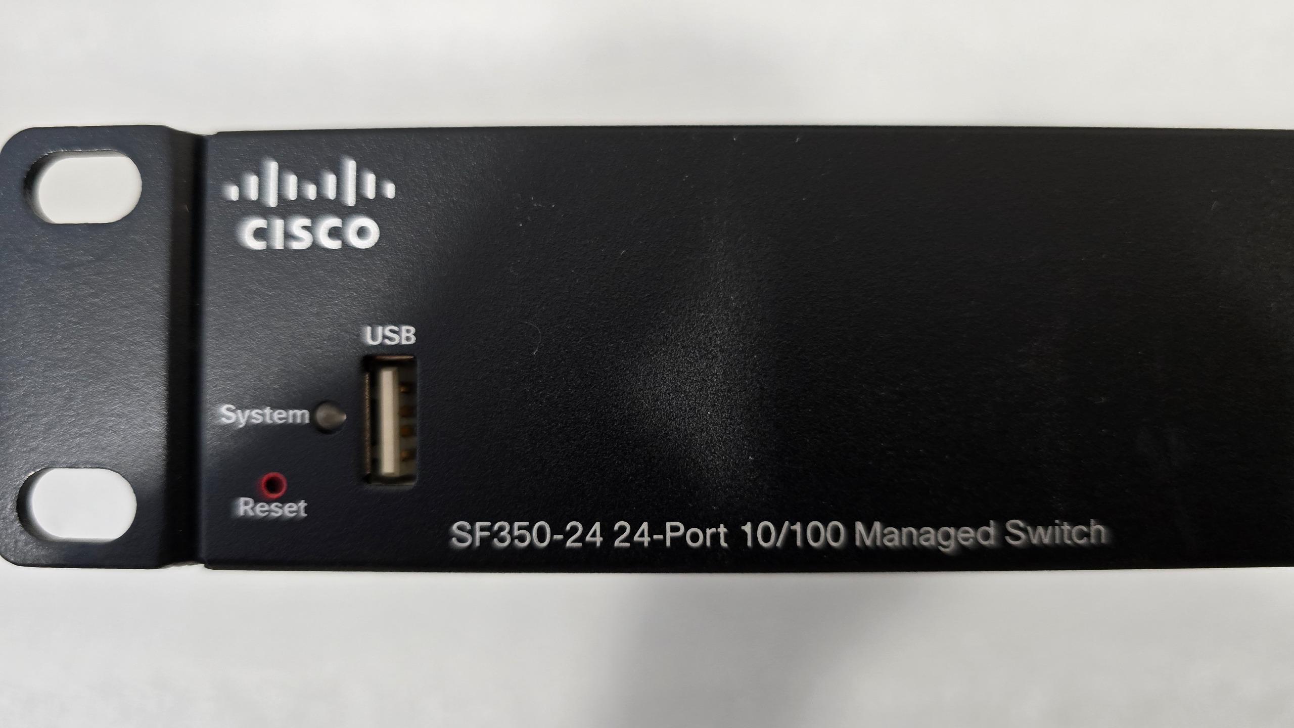 سوئیچ شبکه سیسکو 24 پورت SF350-24