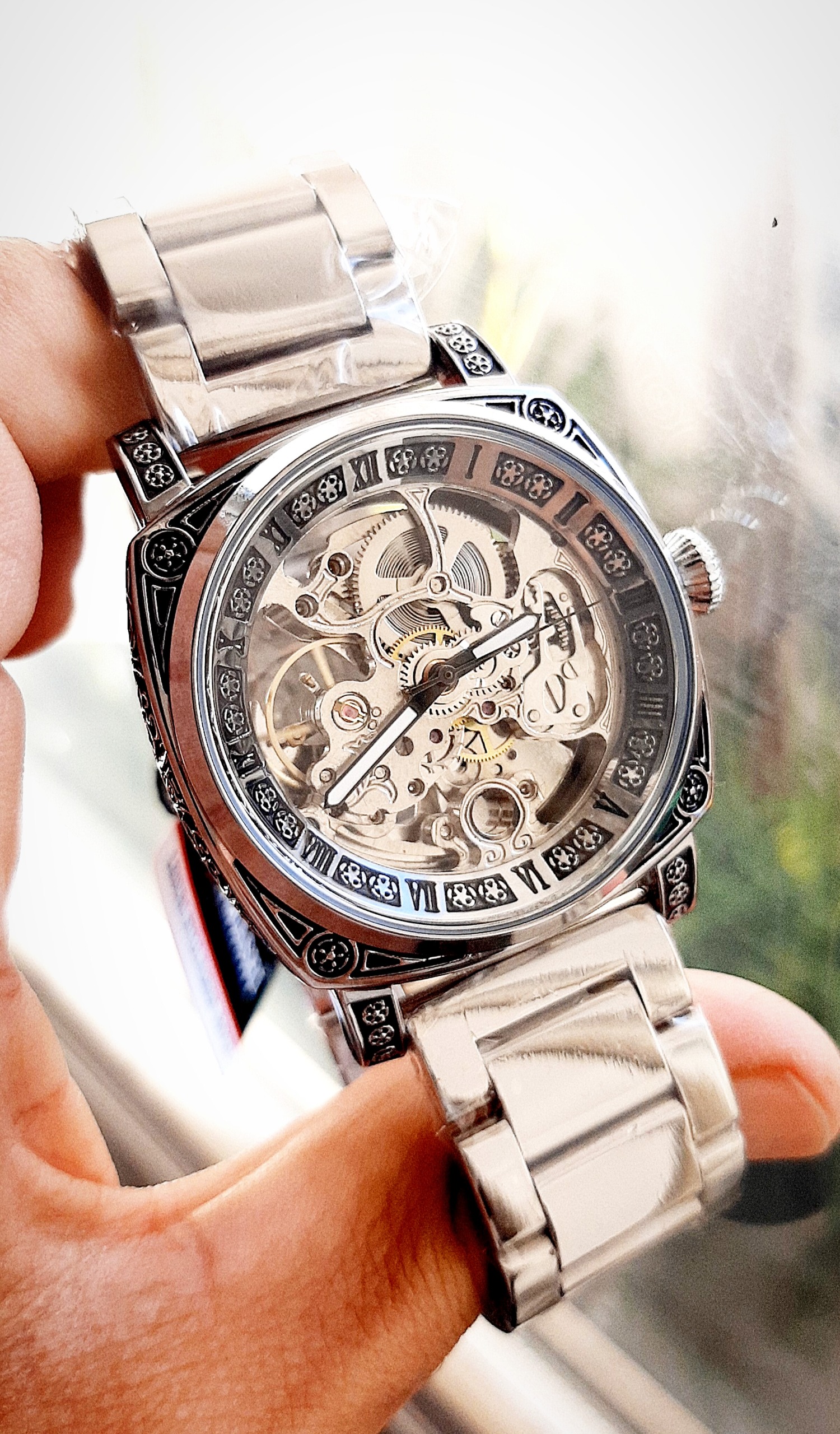 ساعت اتوماتیک نبضی کوکی پتک فیلیپ حکاکی