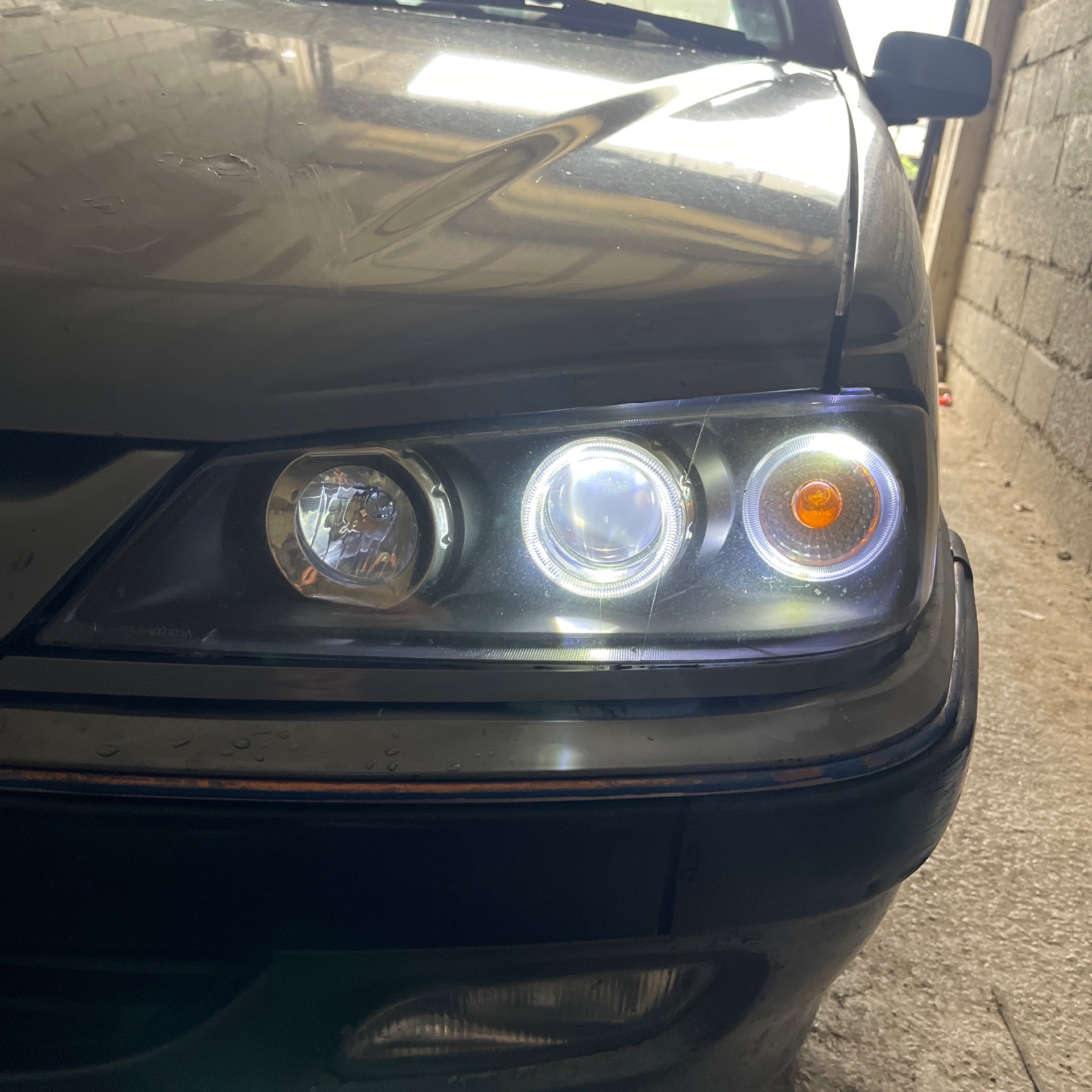 چراغ جلو پژو پارس لنز دار