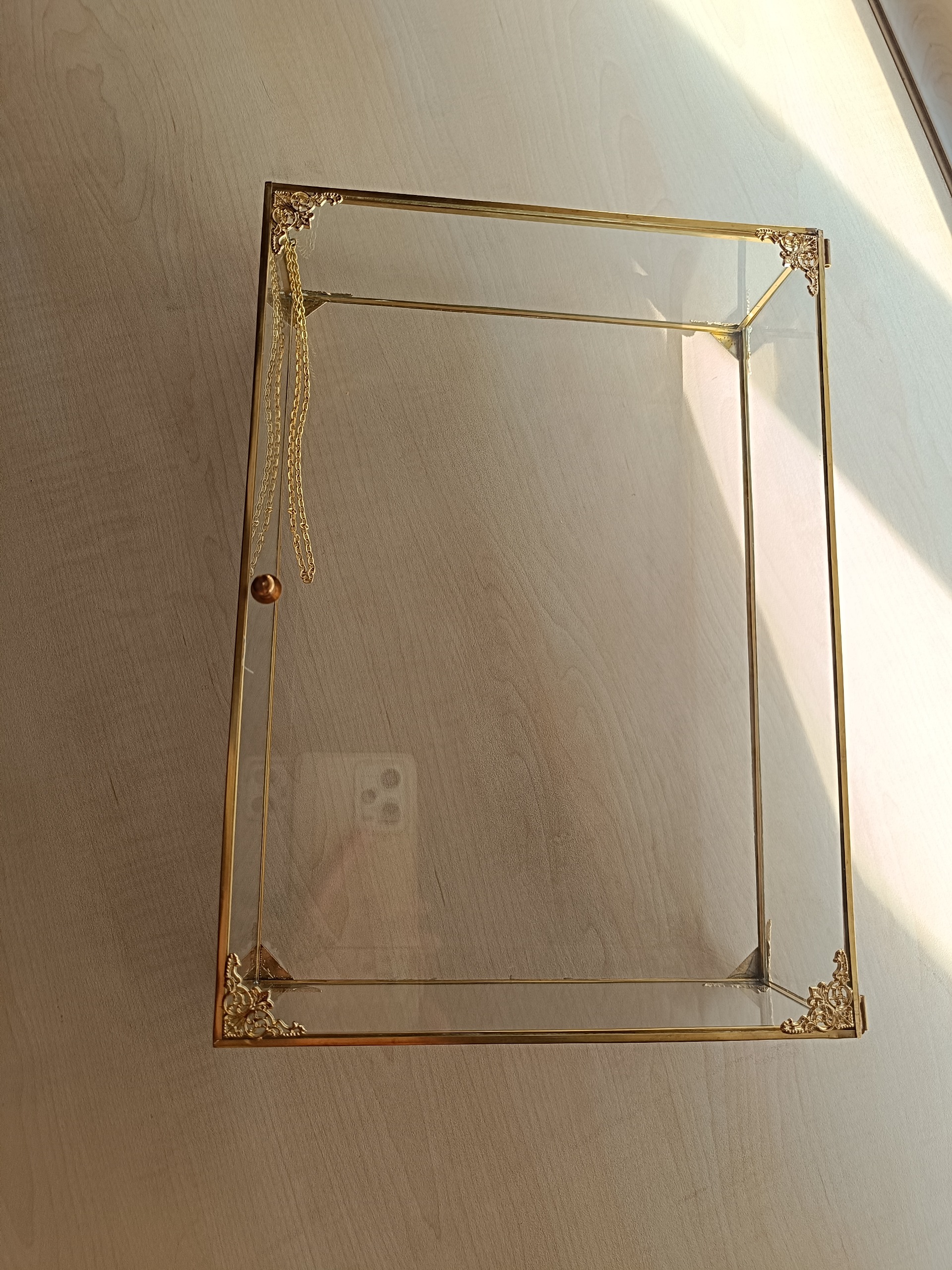 باکس شیشه و برنج مخصوص شیرینی و کیک بله برون