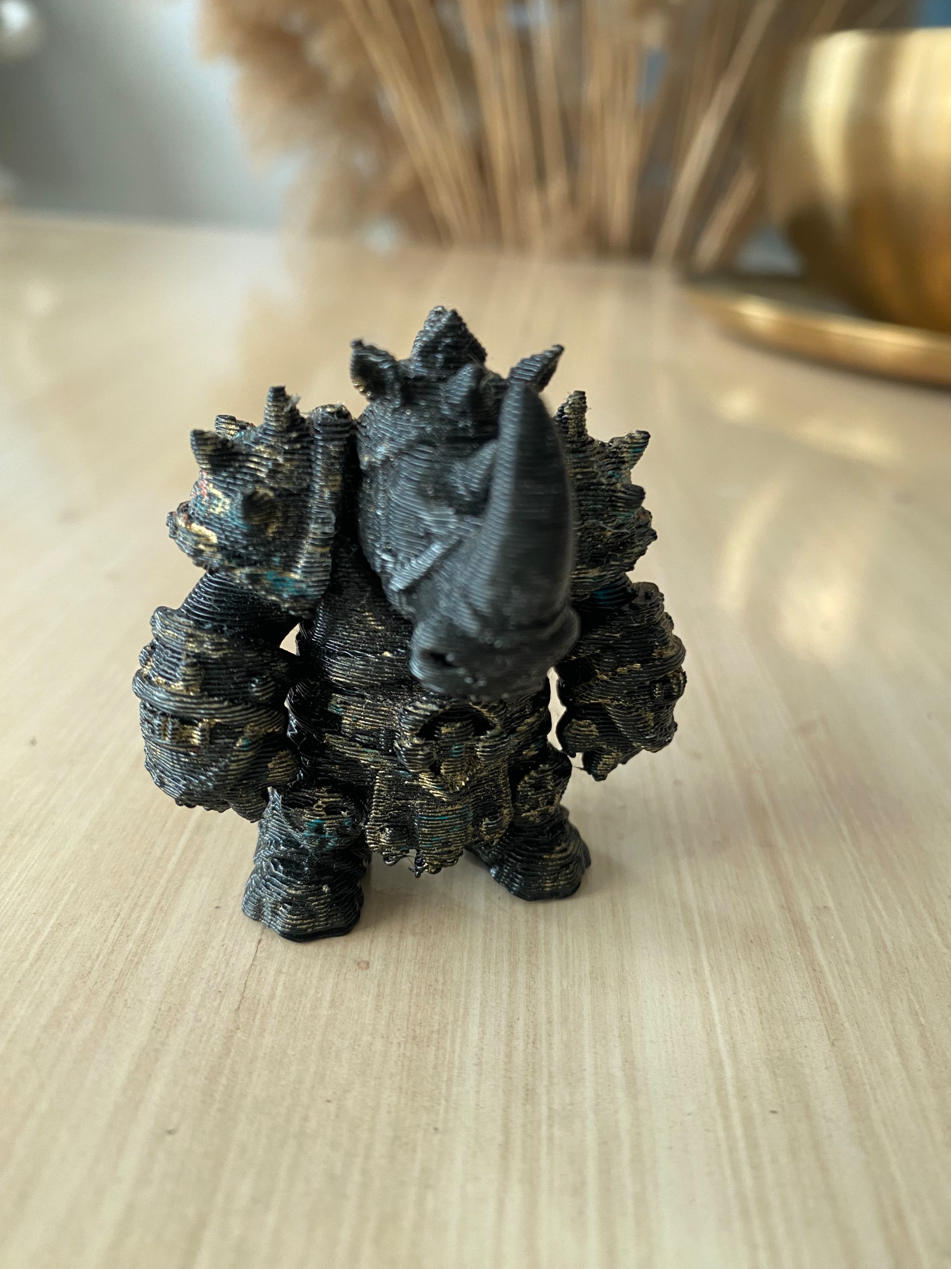 فیگور کرگدن مشکی