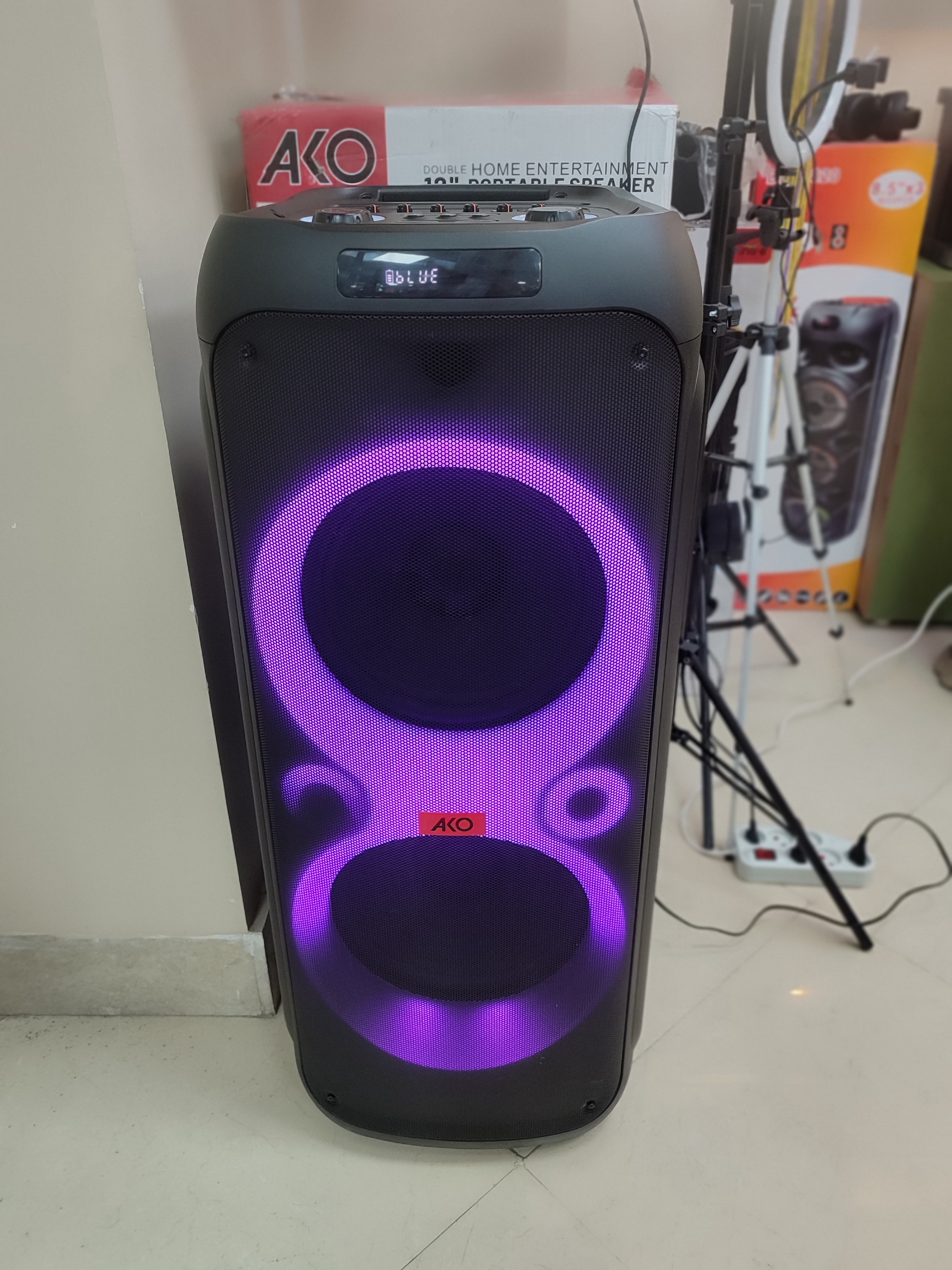 اسپیکر بزرگ Sund box 3000 پارتی باکس ako آکو