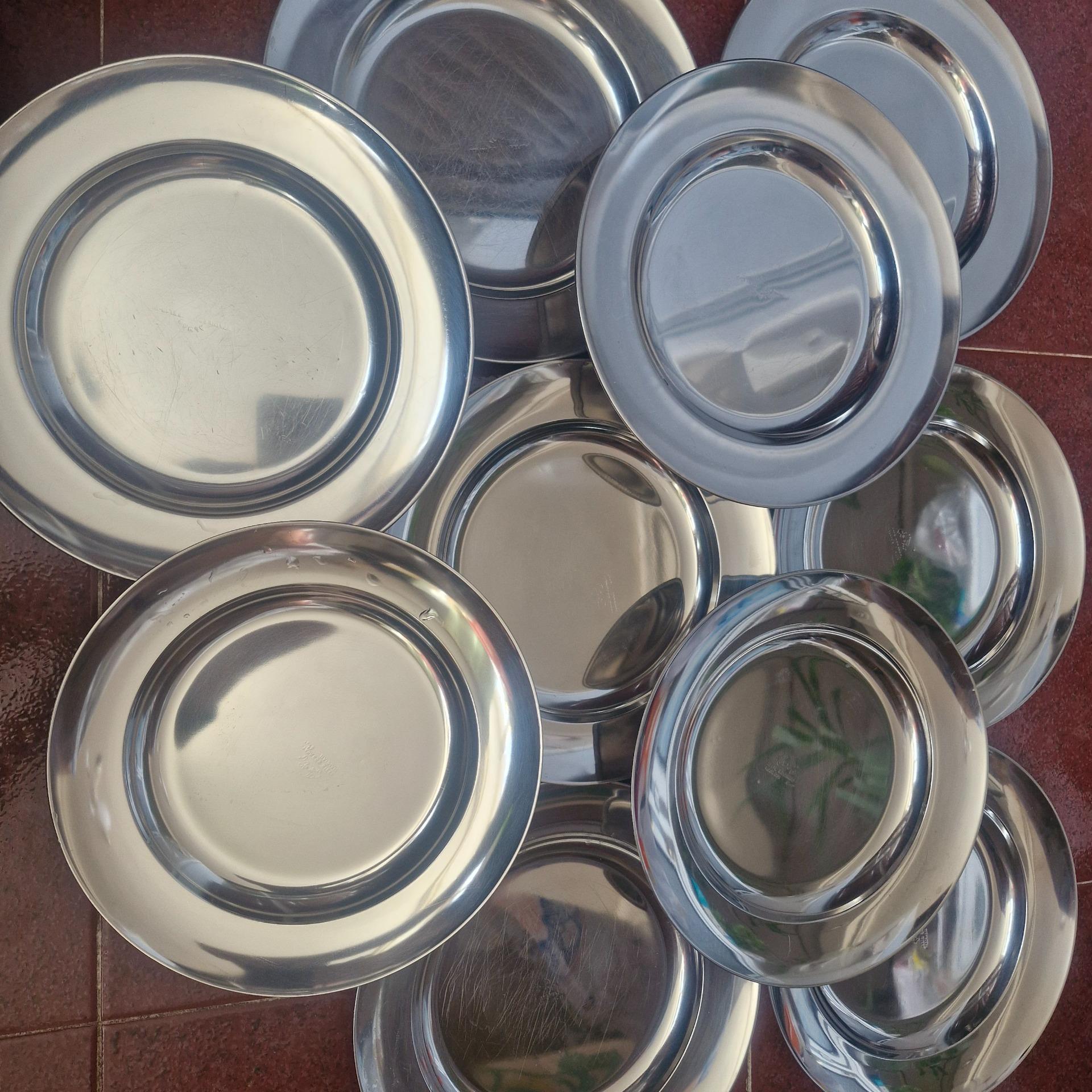 ظروف غذا خوری و پذیرایی استیل