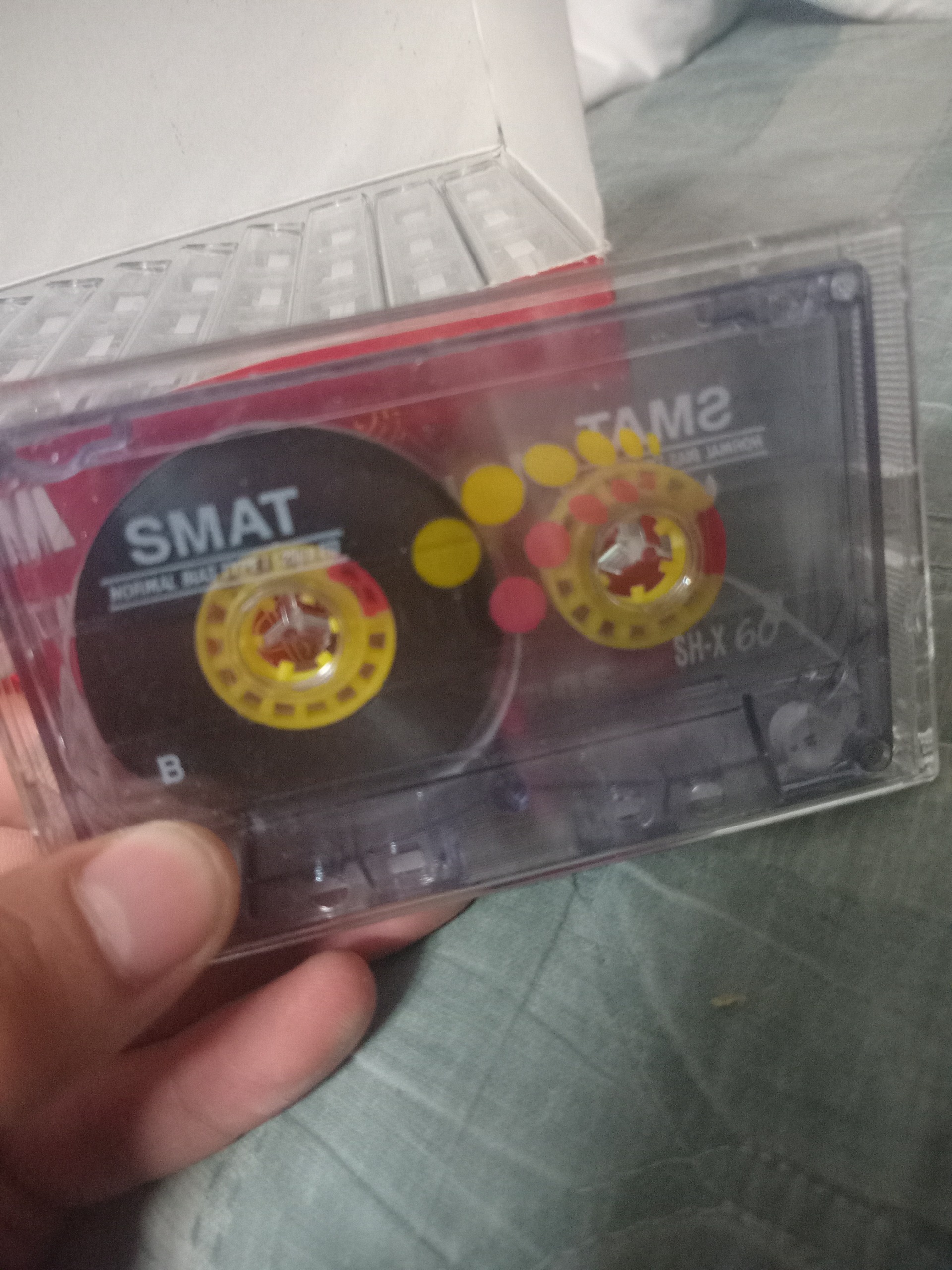 بسته های 10 عددی نوار کاست خام نو