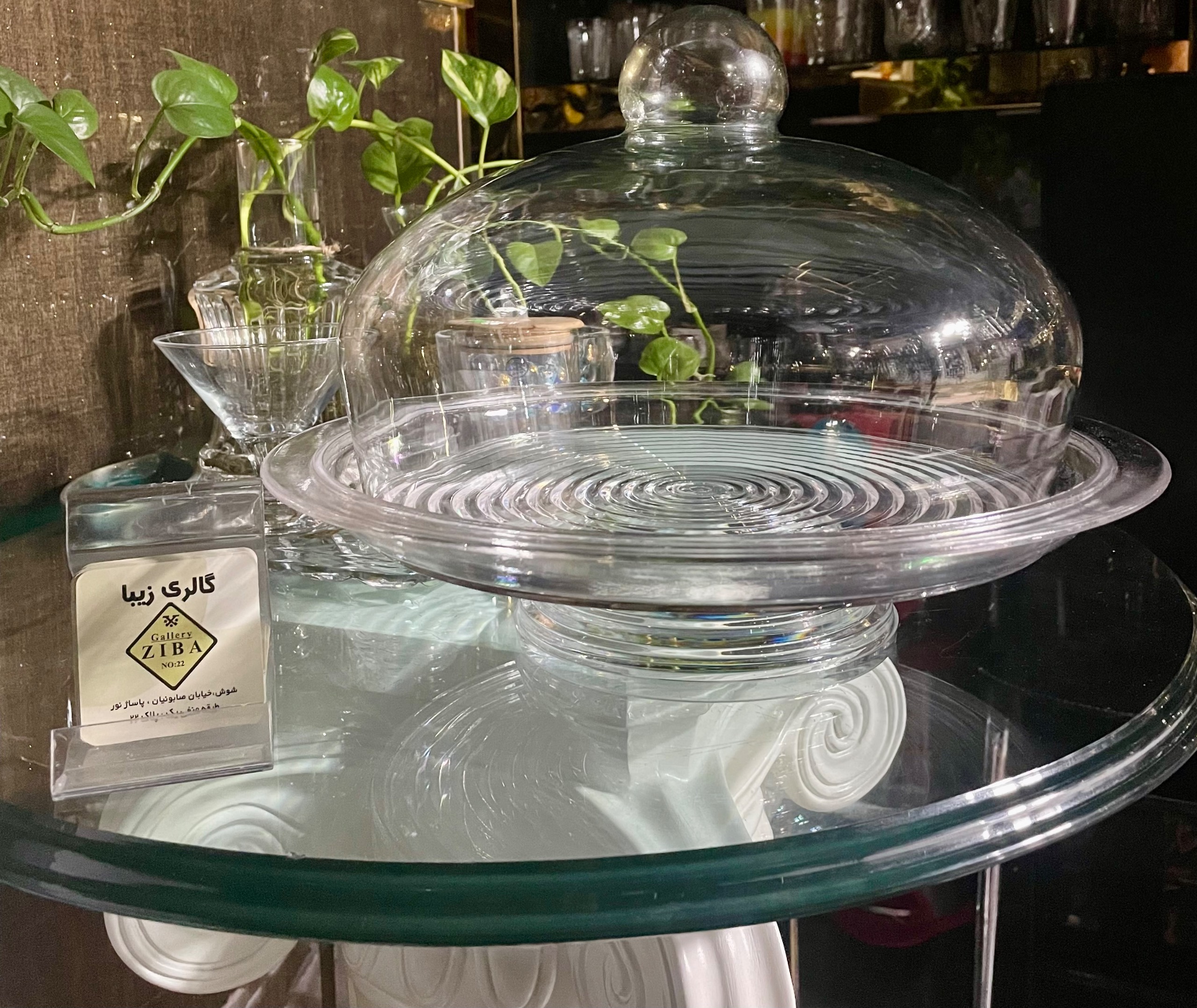 قاب کیک اکرولیک