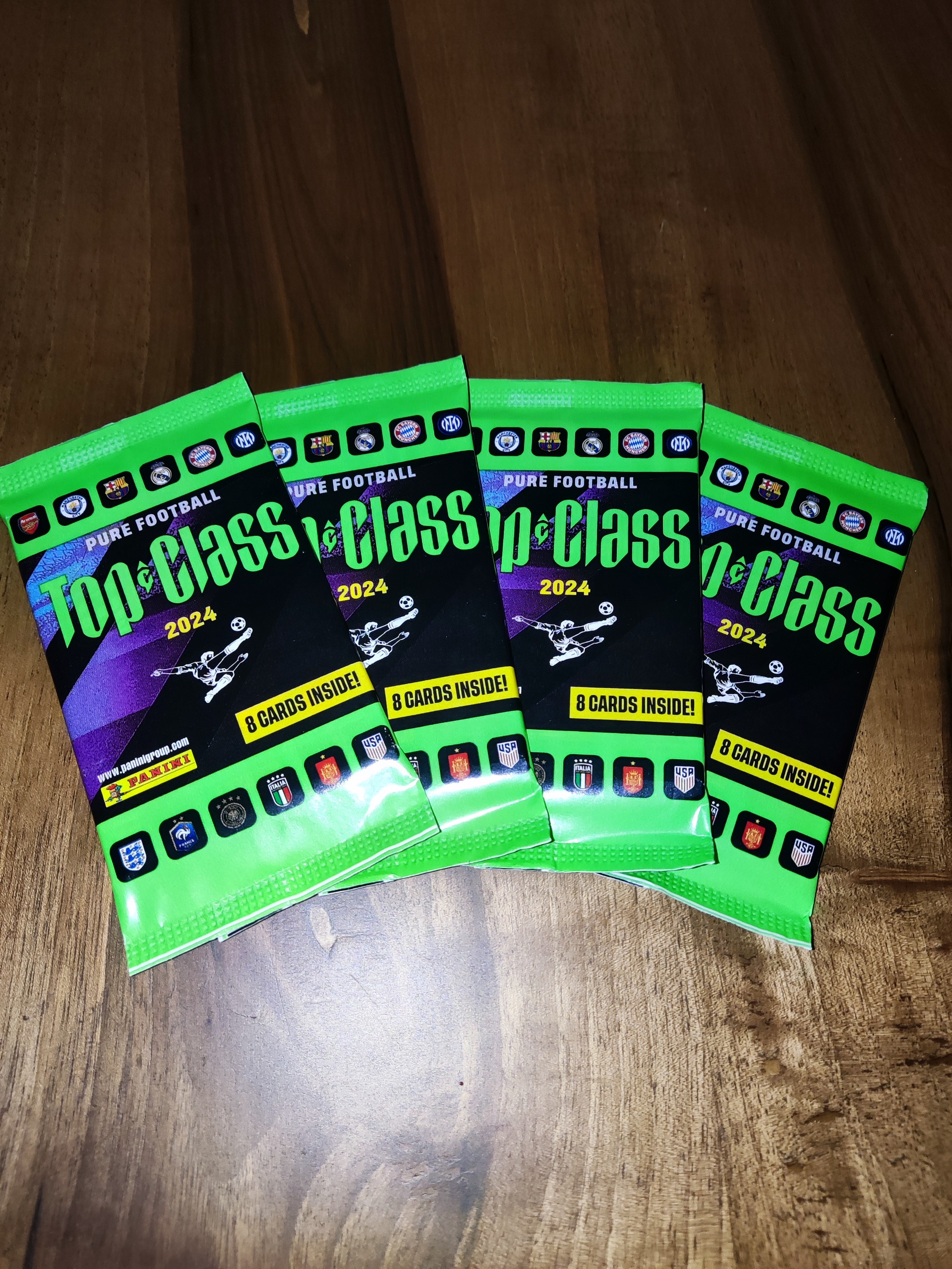 پک هشتایی کارت فوتبالی ایتالیایی تاپ کلس TopClass