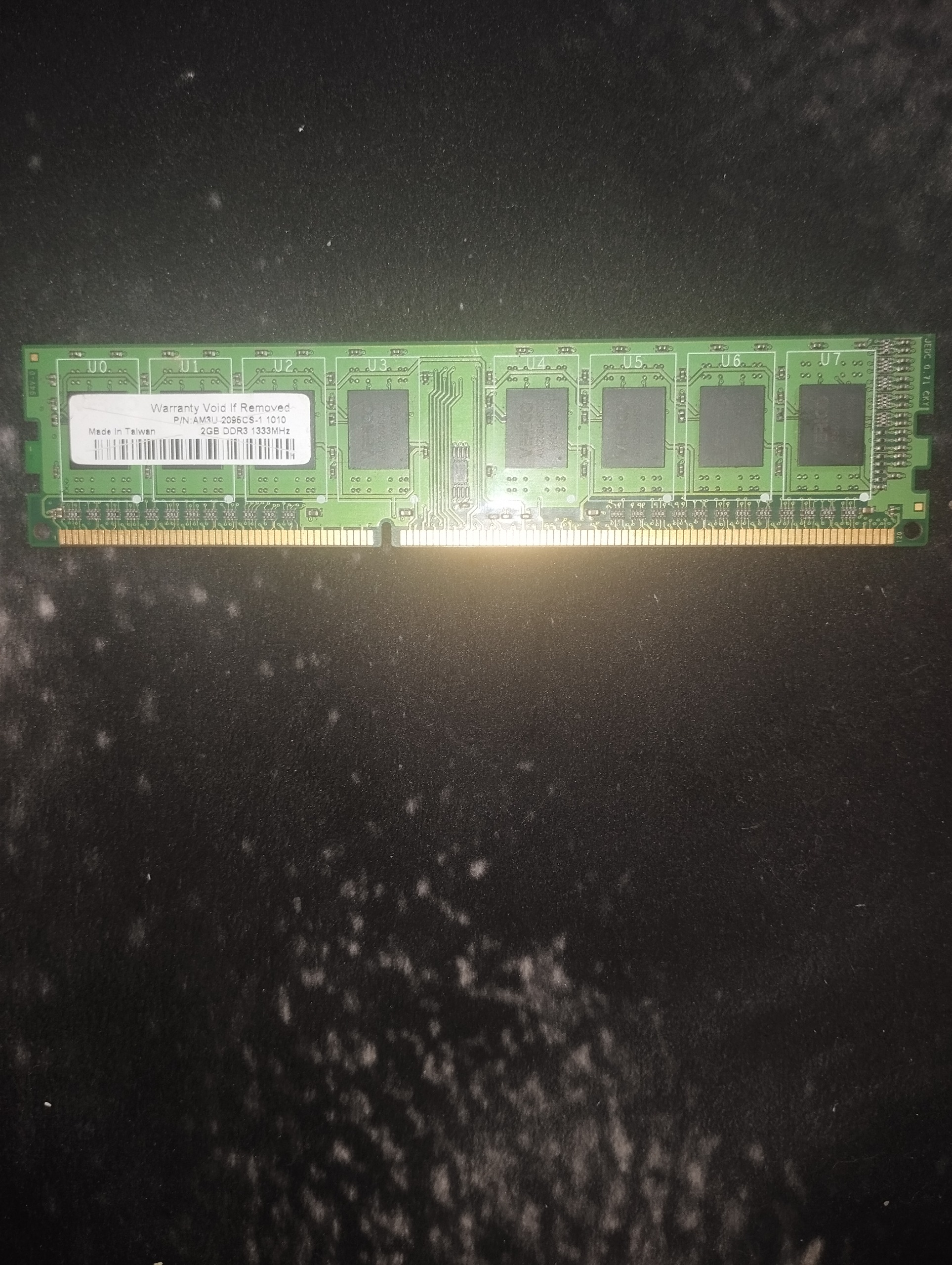 رم 2 گیگ DDR3 1333MHz