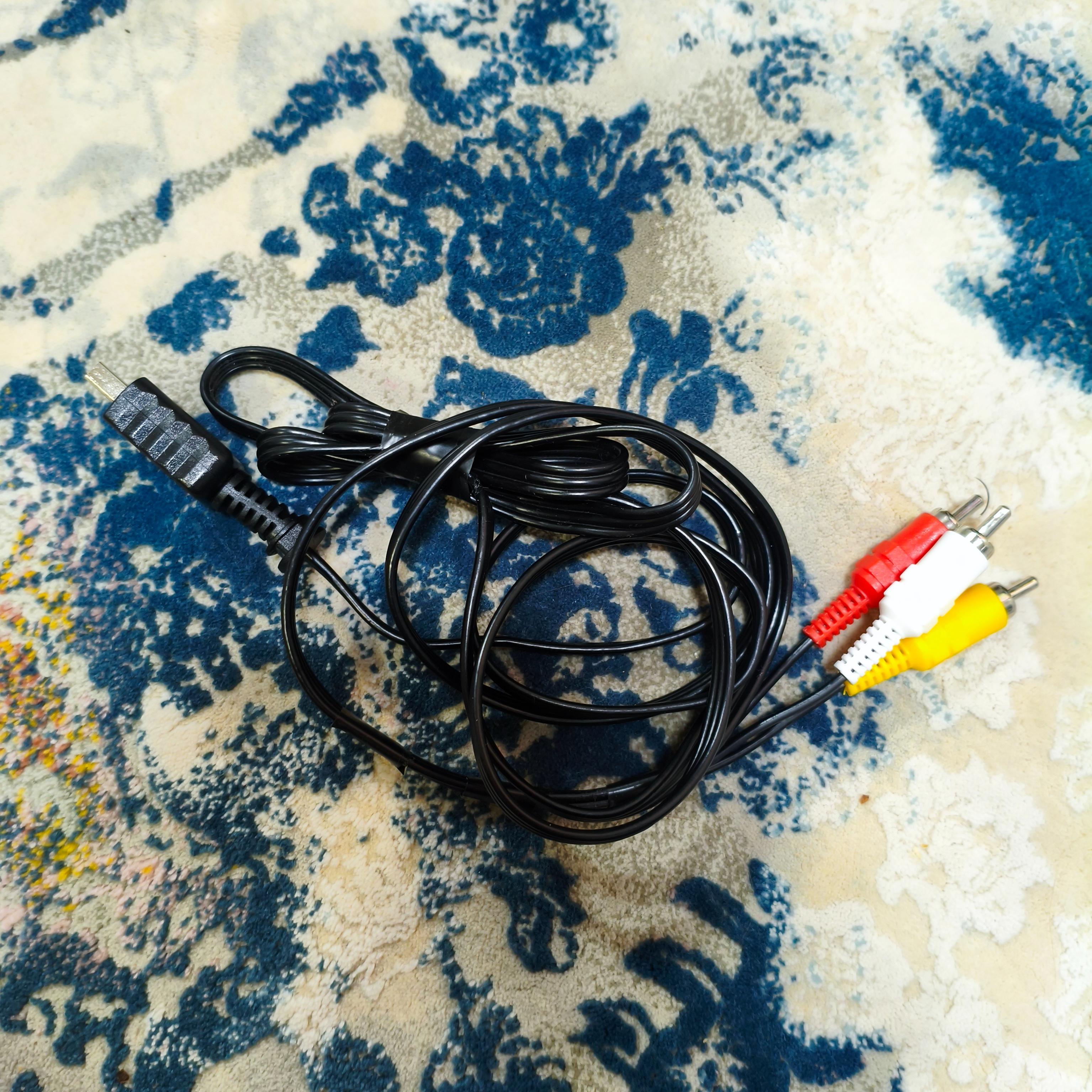 کابل 3 فیش AV پلی استیشن 1 و 2 ps1 ps2