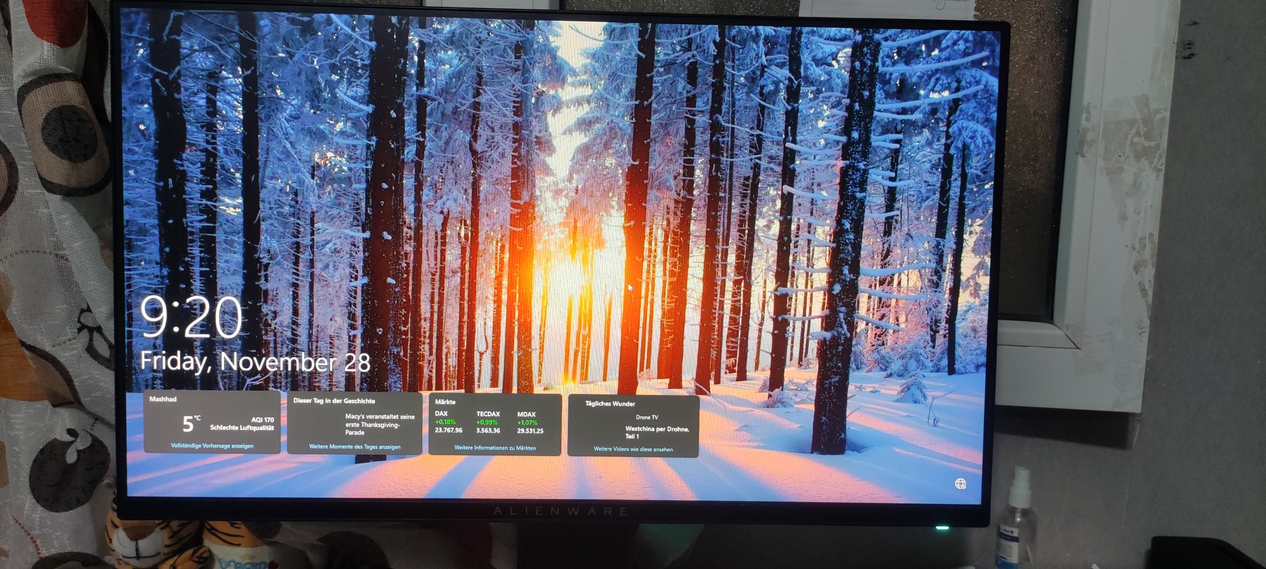 مانیتور alienware 240hz 1ms