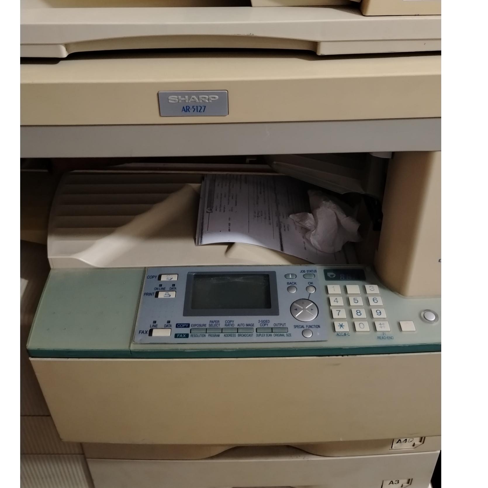 دستگاه زیراکس. پرینتر. شارپ. Ar5127