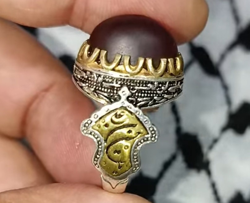 انگشتر عقیق شفت العبد یمانی
