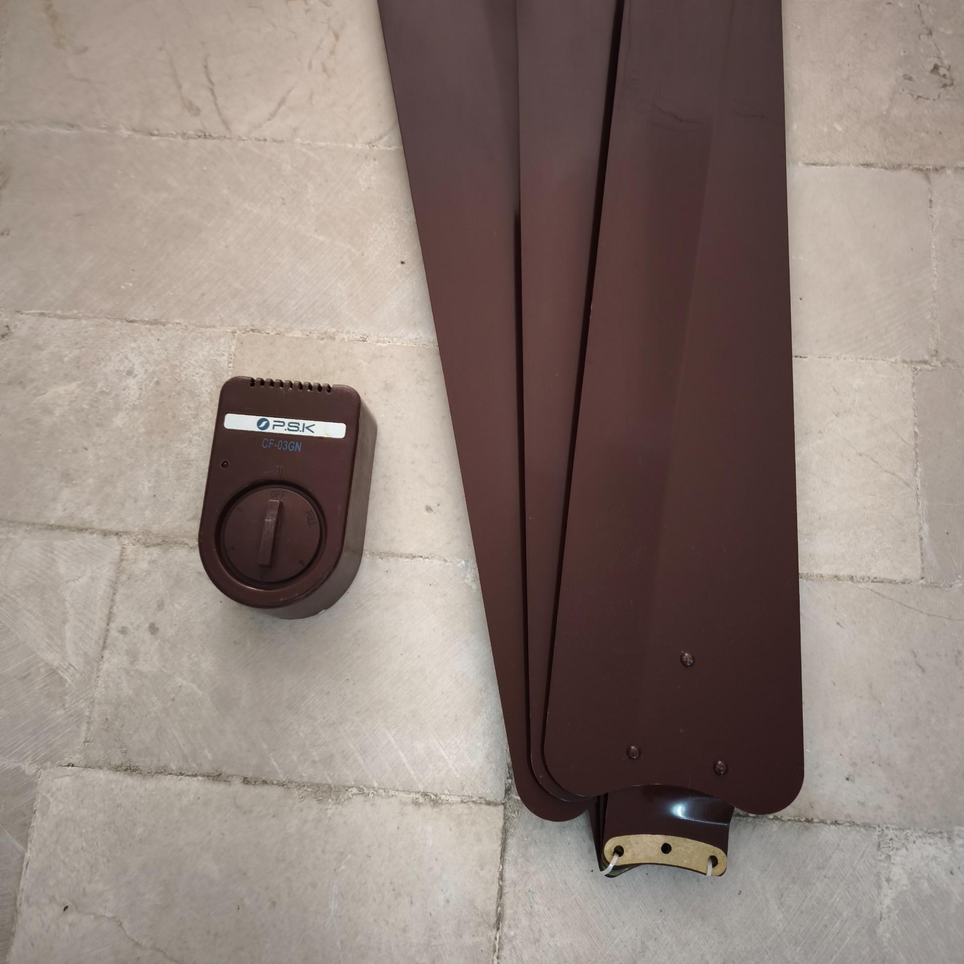 پنکه سقفی قهوه ای زرشکی