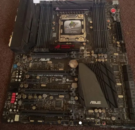 باندل x79 rampage iv black i7 3820 ram 8gb